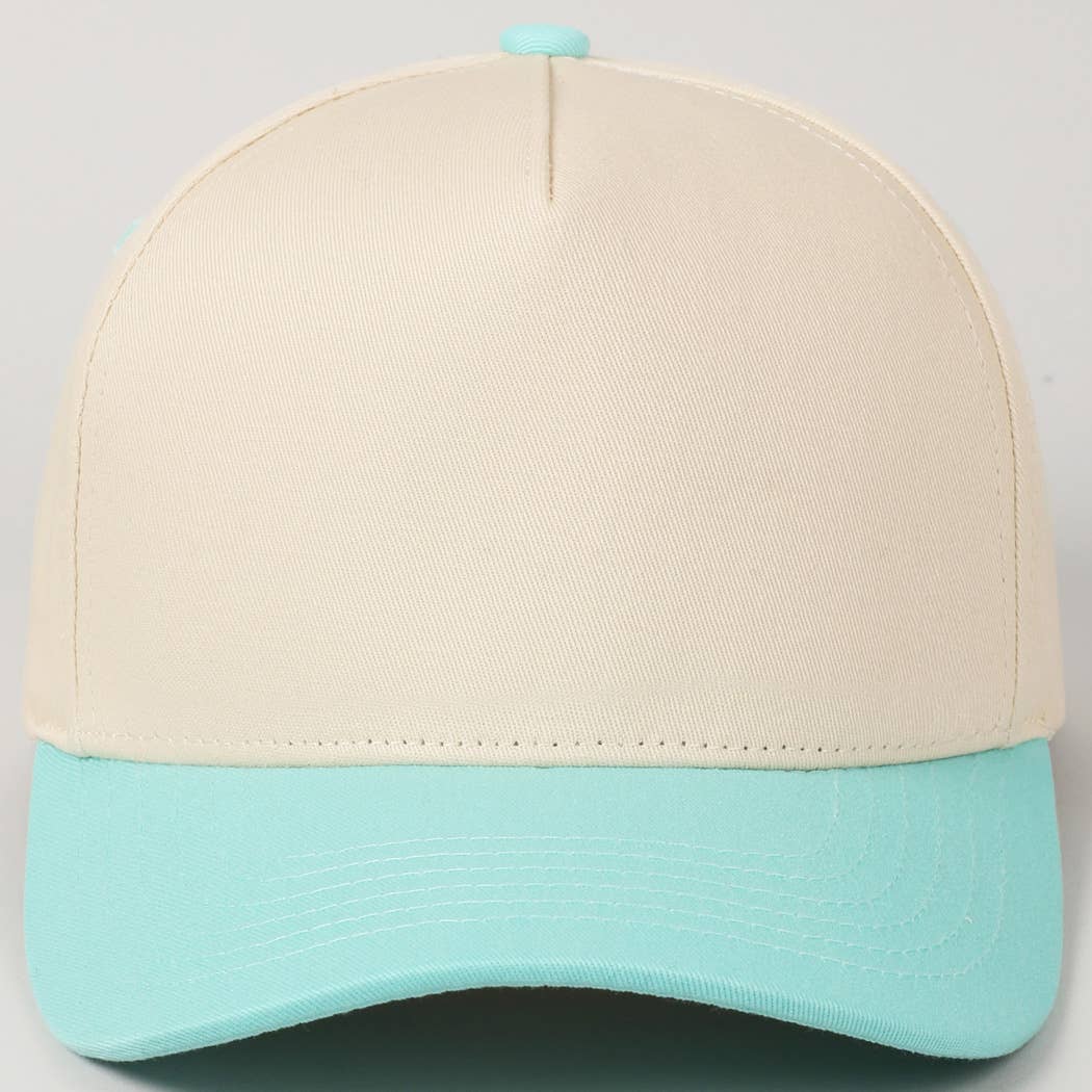 Hat Bar w/Patch | Two Tone