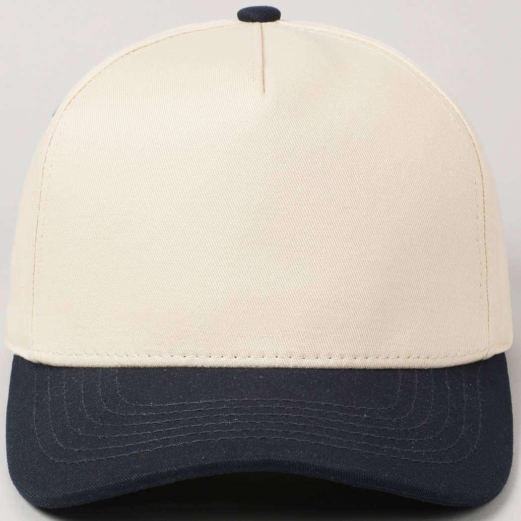 Hat Bar w/Patch | Two Tone