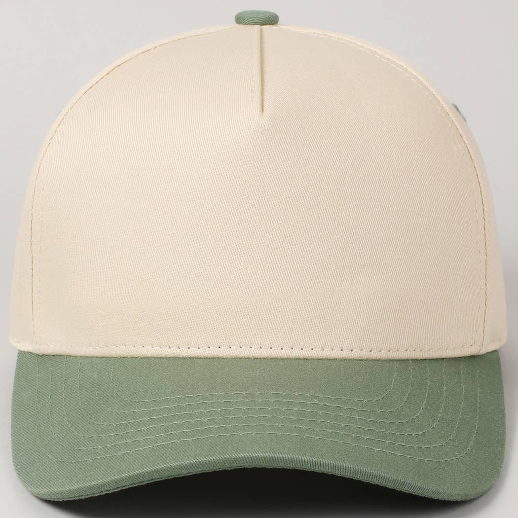 Hat Bar w/Patch | Two Tone