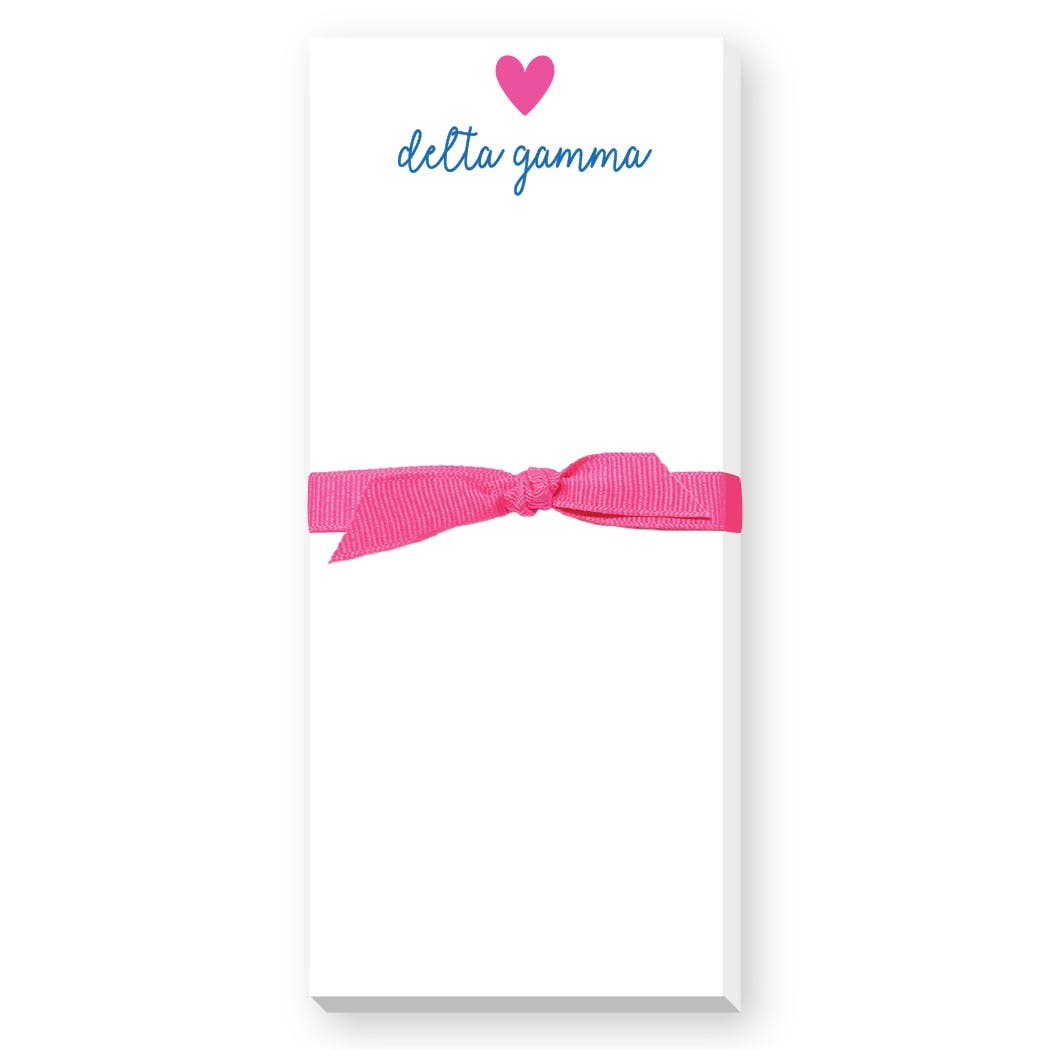 Sorority Skinny Notepad