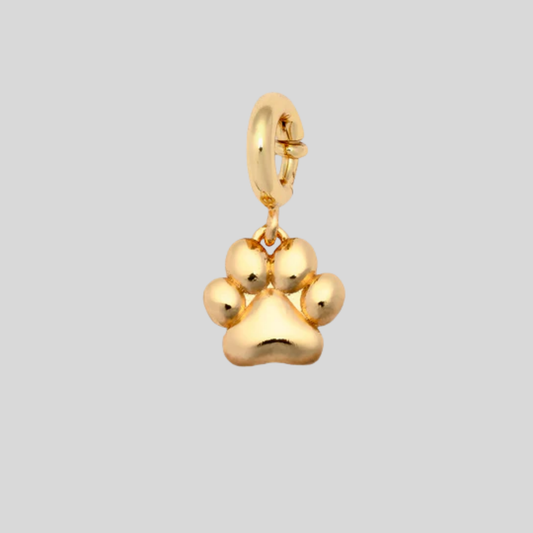Puffy Paw Print Charm - Town Pride State College