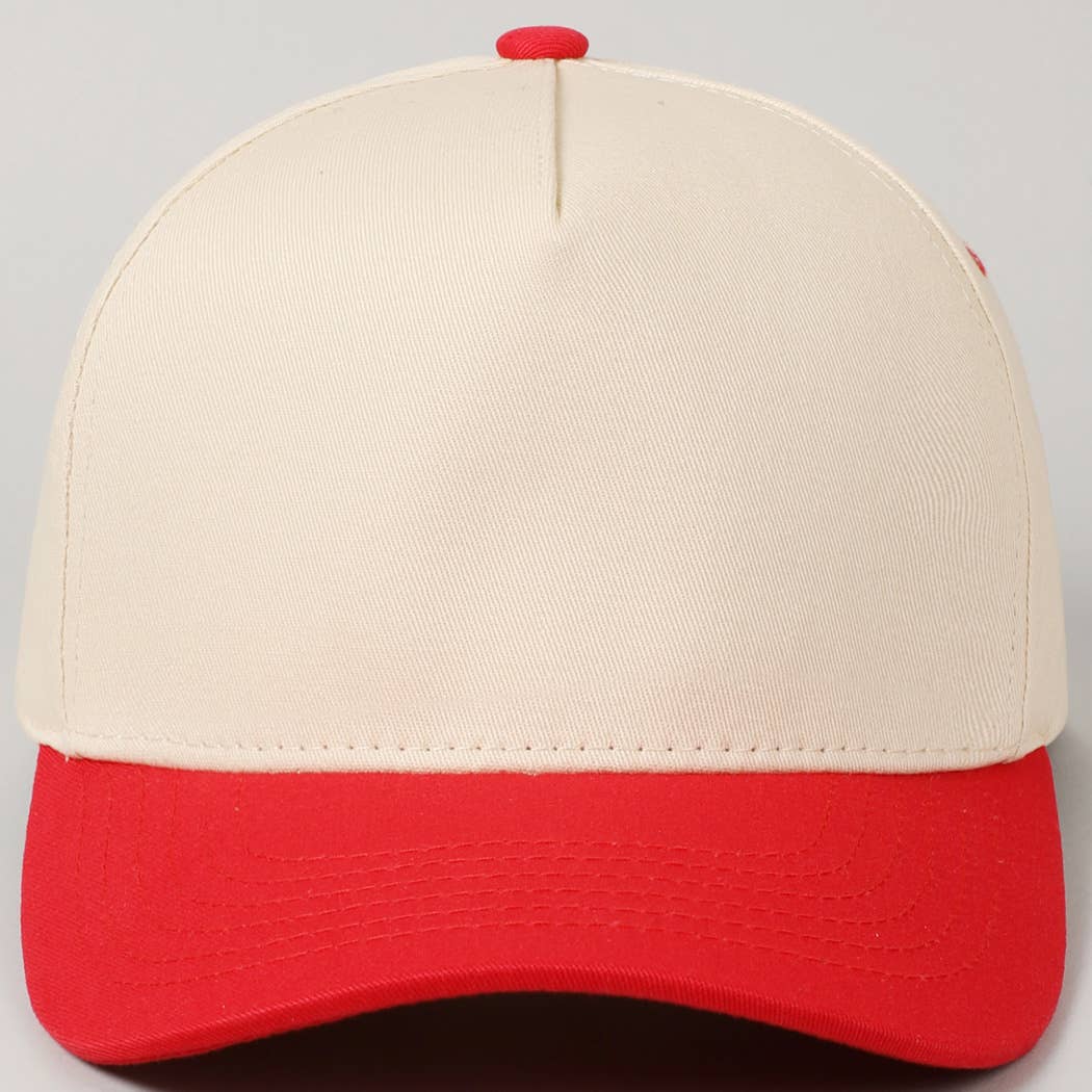 Hat Bar w/Patch | Two Tone