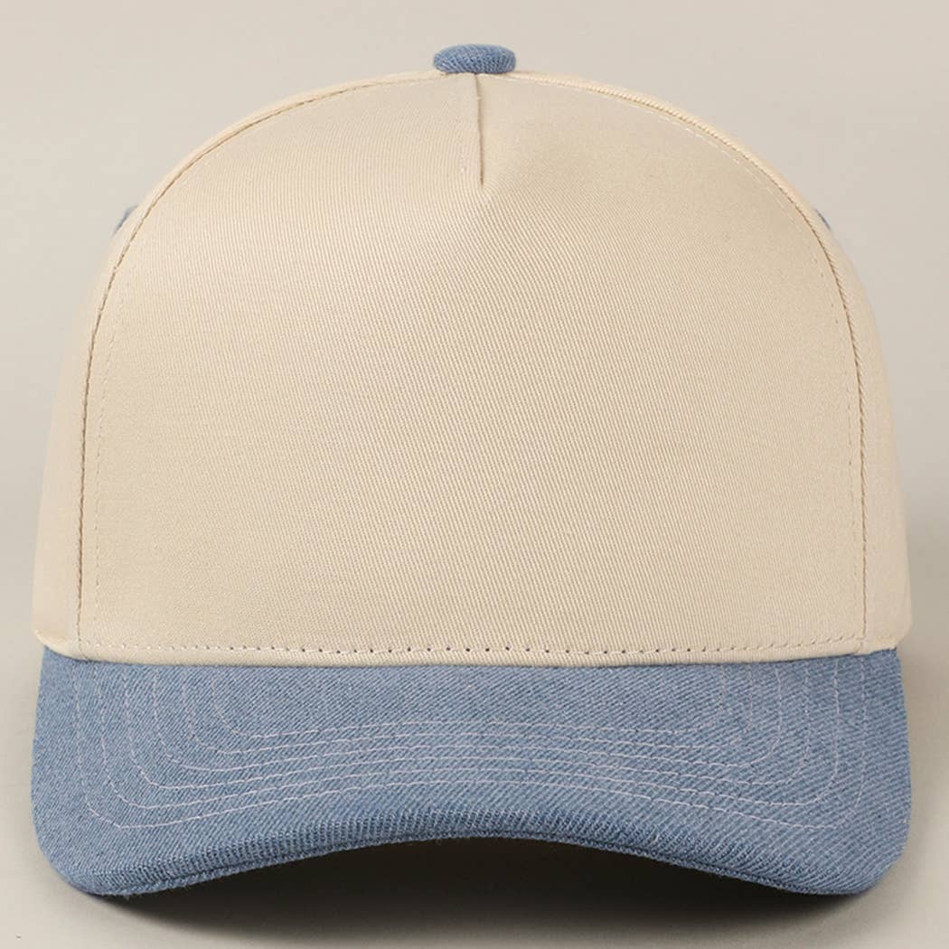 Hat Bar w/Patch | Two Tone