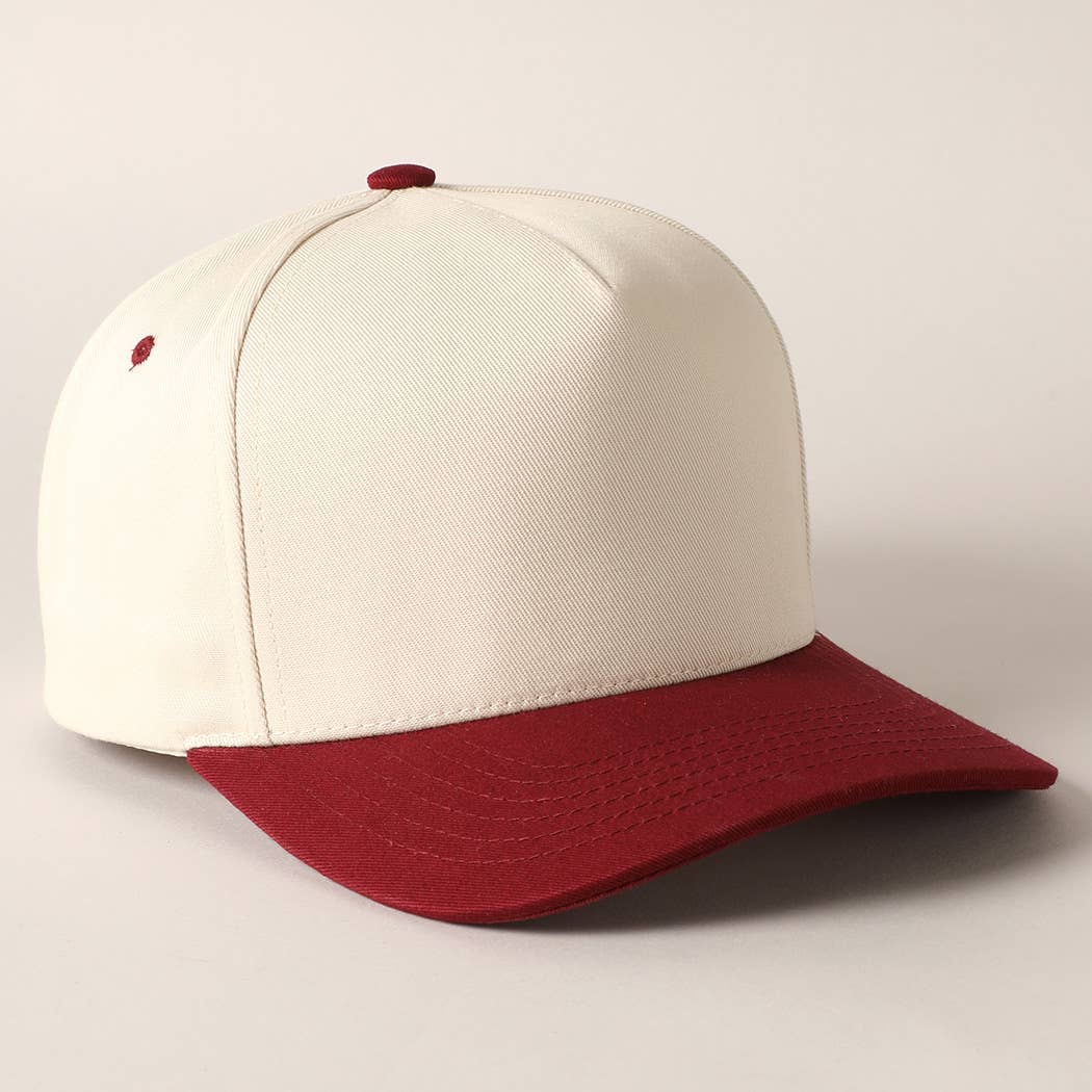 Hat Bar w/Patch | Two Tone