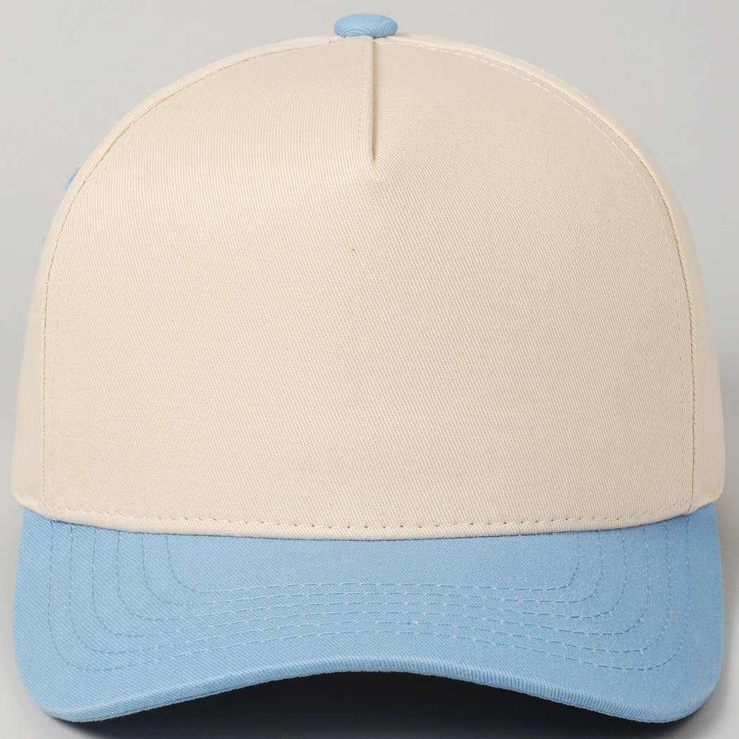 Hat Bar w/Patch | Two Tone