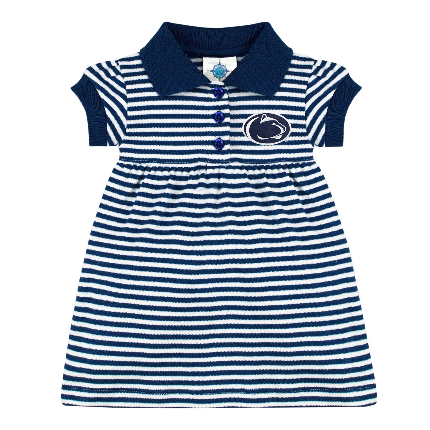 Penn State Striped Polo Dress & Bloomer