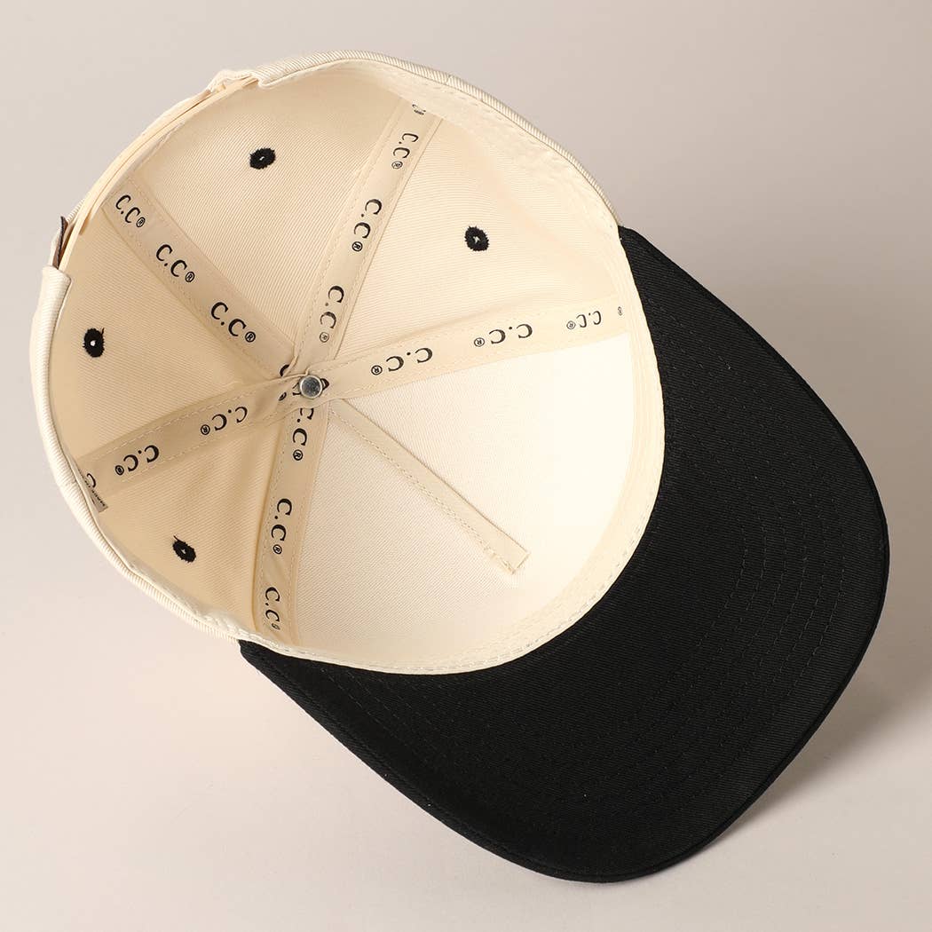 Hat Bar w/Patch | Two Tone