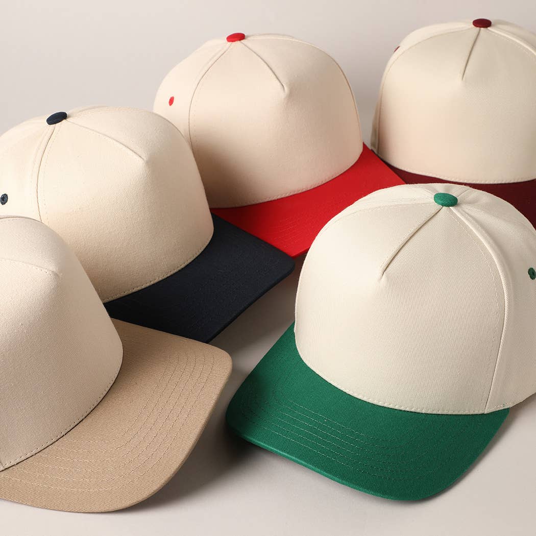 Hat Bar w/Patch | Two Tone