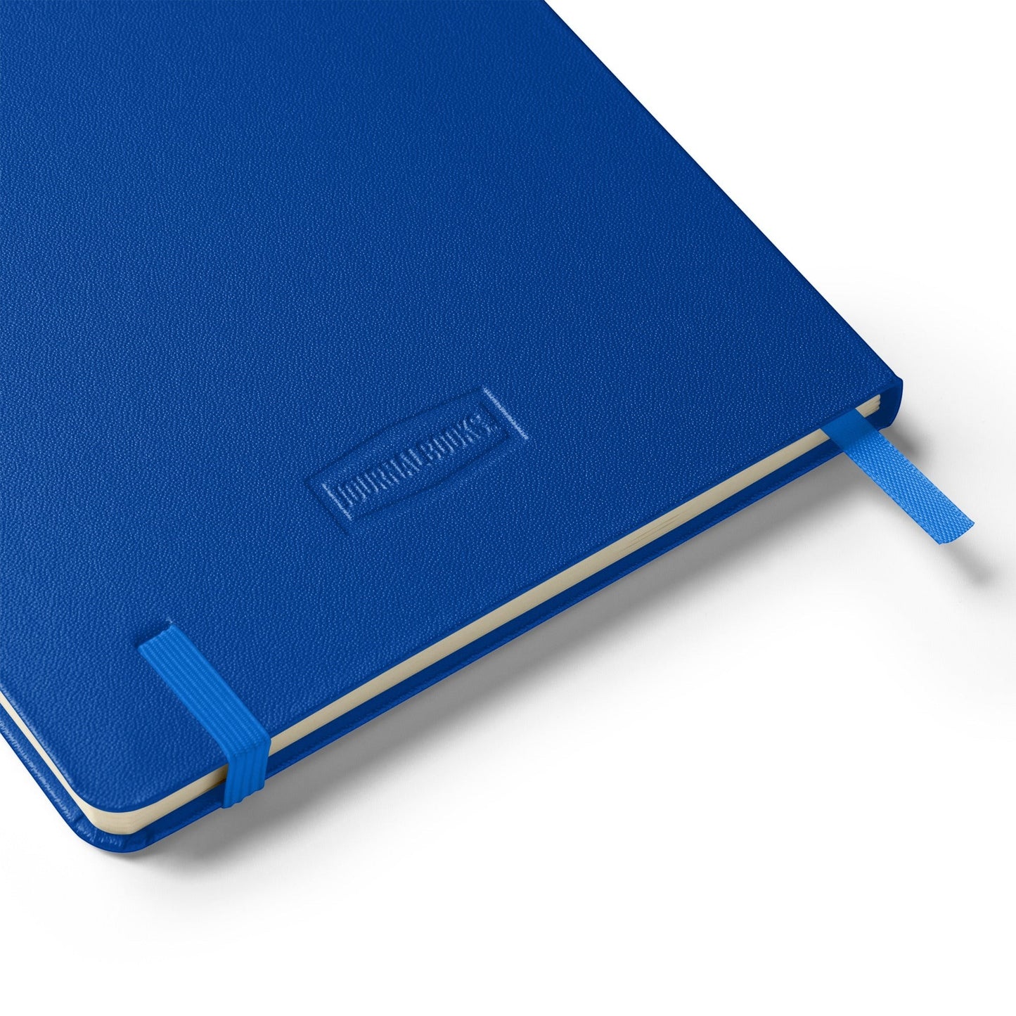Town Pride State College blue UltraHyde hardcover journal with elastic closure and ribbon bookmark