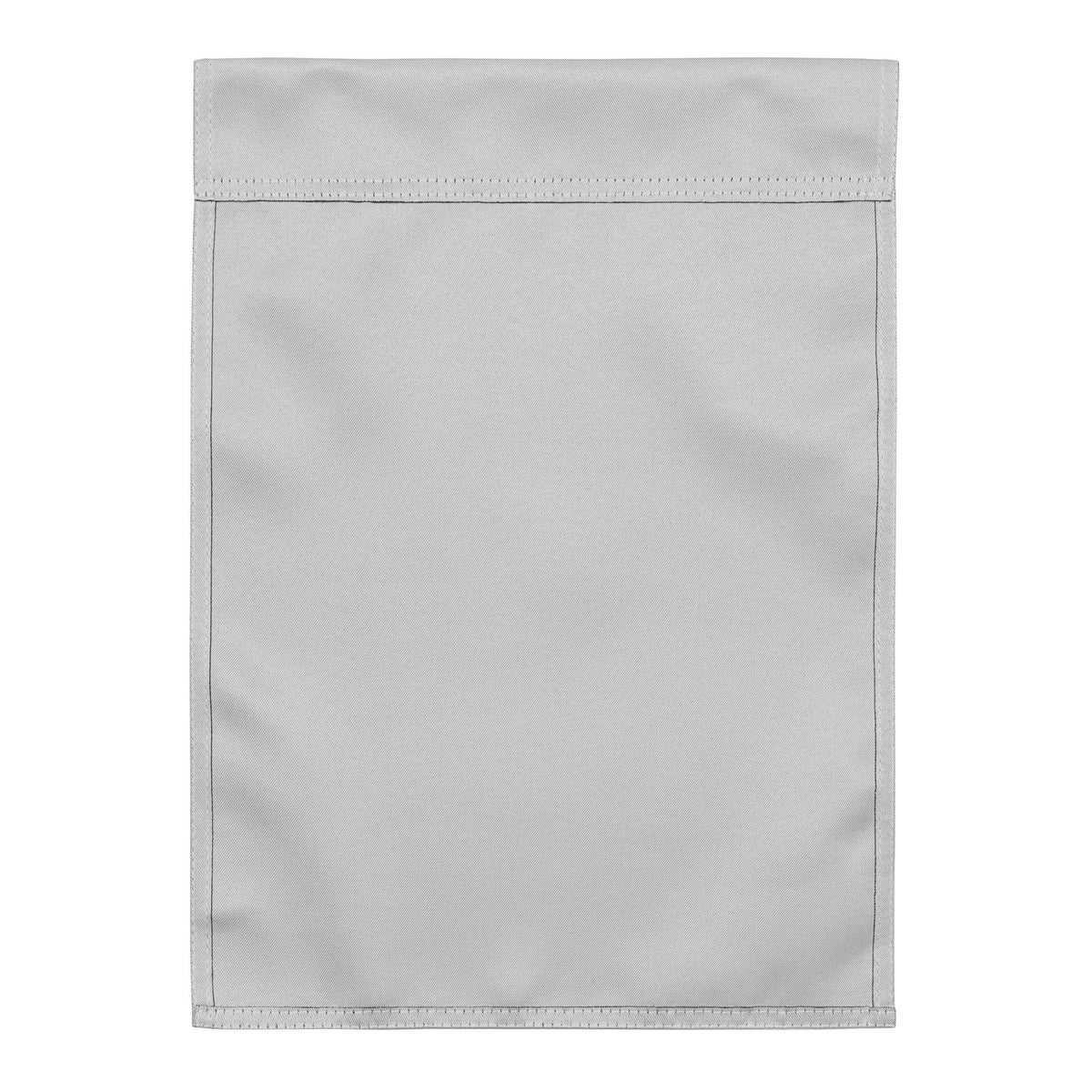 Town Pride State College Happy Valley garden flag made of grey polyester with a pole hem for hanging.