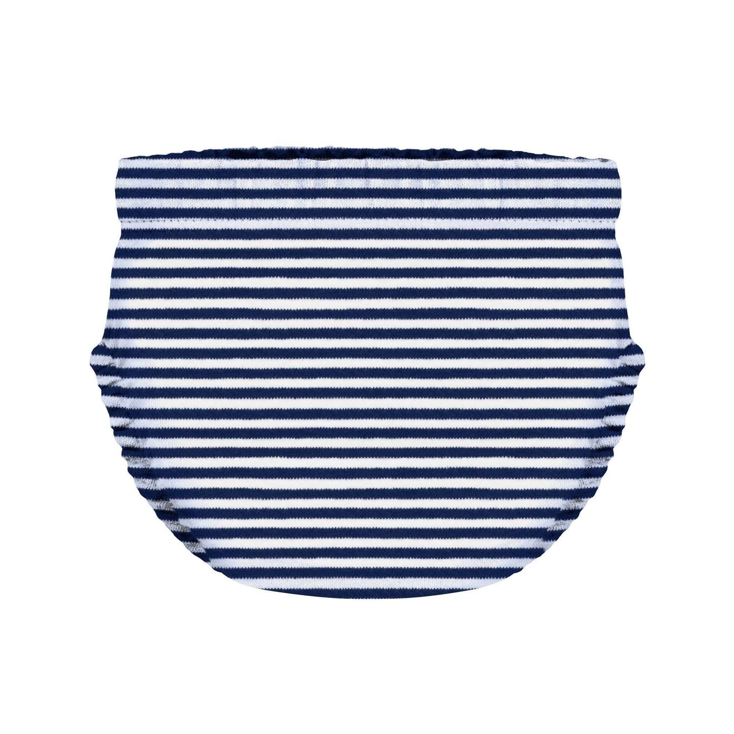 Town Pride State College navy and white striped cotton baby bloomer for gameday outfit